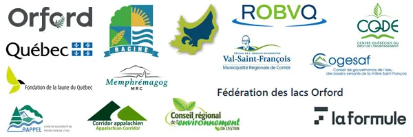 Partenaires de l'association de la Protection du Lac Brompton